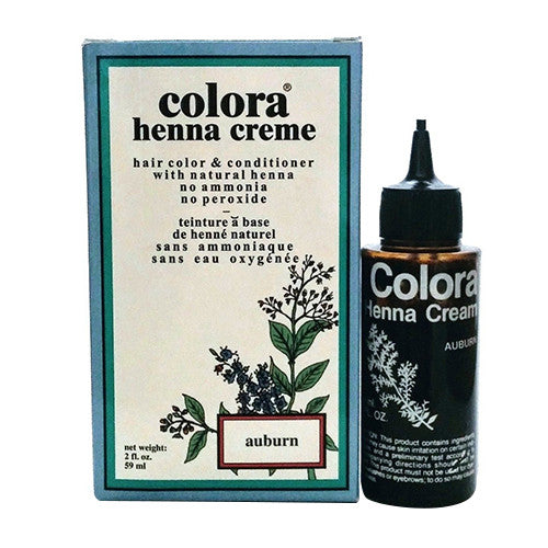 Hair Color And Conditioner Auburn By Colora Henna Creme, 2 Oz